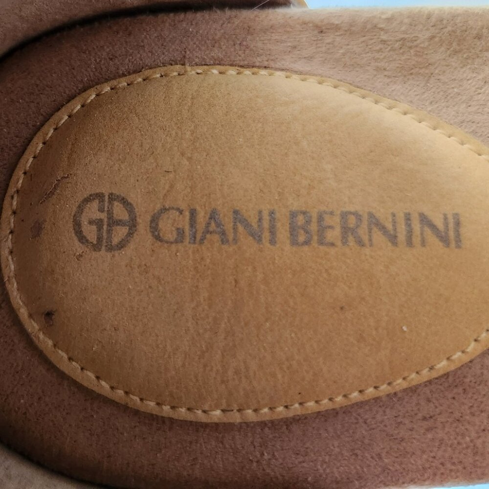 Giani Bernini sandals sz 6 M yellow gently worn - Picture 6 of 6